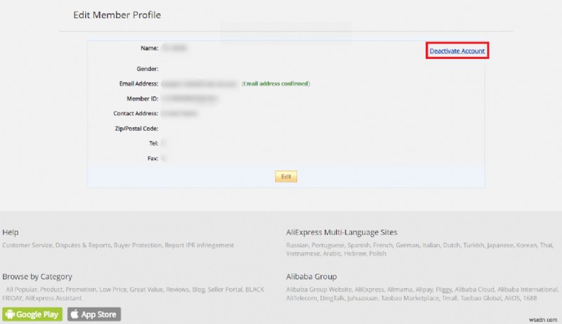 আপনার AliExpress অ্যাকাউন্ট নিরাপদে মুছে ফেলার জন্য ধাপে ধাপে নির্দেশিকা 