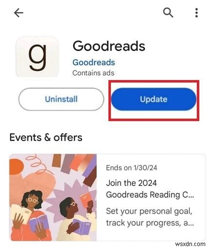 Goodreads অ্যাপ কাজ করছে না তার জন্য দ্রুত সমাধান:কার্যকারিতা আজই পুনরুদ্ধার করুন