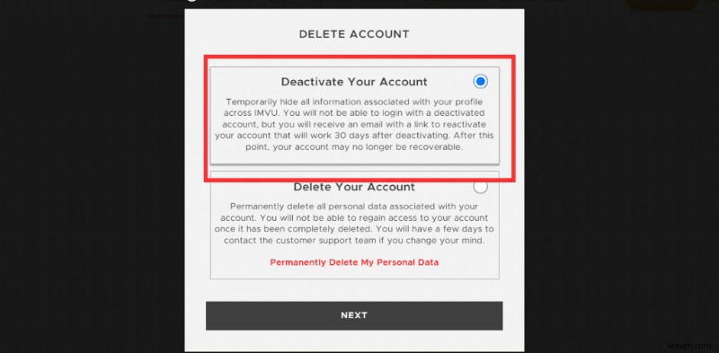 আপনার IMVU অ্যাকাউন্ট মুছে ফেলার জন্য ধাপে ধাপে নির্দেশিকা 