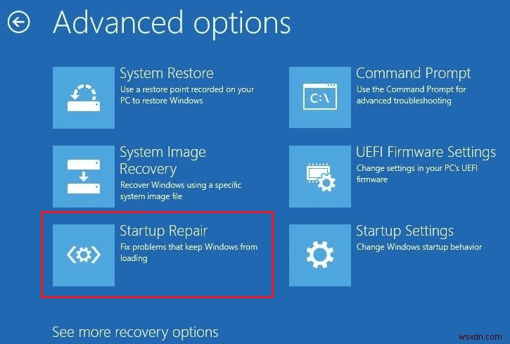 Windows 11 স্বয়ংক্রিয় মেরামত লুপ ঠিক করুন:দ্রুত ধাপে ধাপে নির্দেশিকা