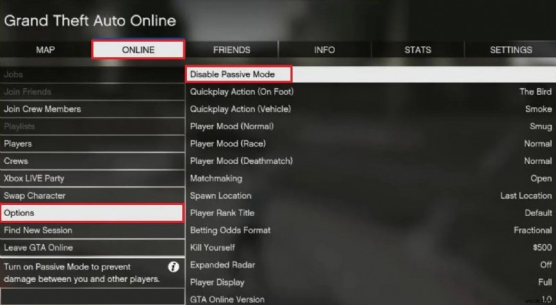 PC, Xbox এবং PlayStation এ GTA V প্যাসিভ মোড অক্ষম করুন