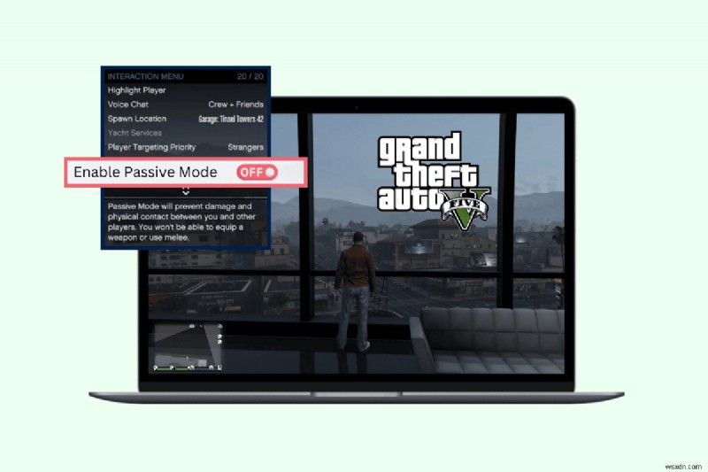 PC, Xbox এবং PlayStation এ GTA V প্যাসিভ মোড অক্ষম করুন