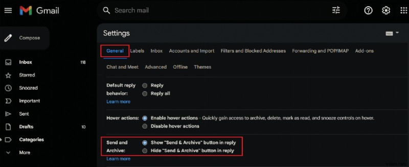 Gmail-এর স্বতঃ-আর্কাইভ বৈশিষ্ট্য অক্ষম করুন:একটি ধাপে ধাপে নির্দেশিকা 
