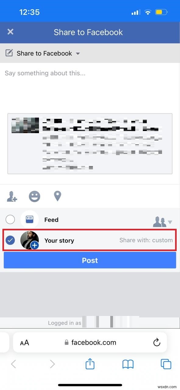 আইফোনে আপনার Facebook গল্পে একটি লিঙ্ক যোগ করুন:ধাপে ধাপে নির্দেশিকা