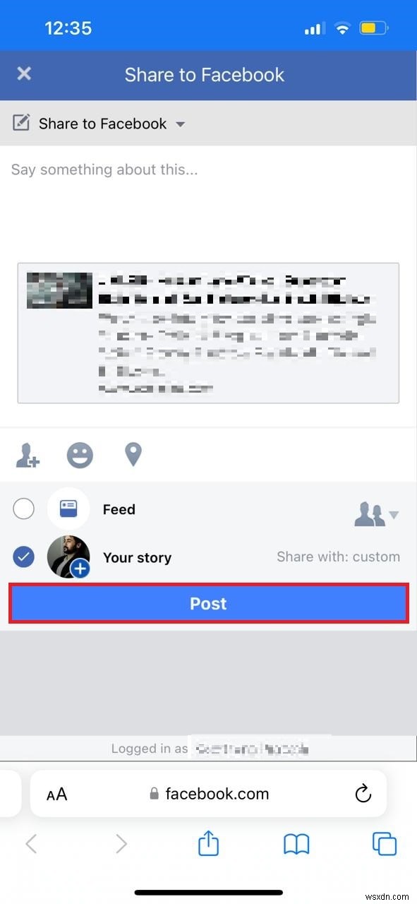 আইফোনে আপনার Facebook গল্পে একটি লিঙ্ক যোগ করুন:ধাপে ধাপে নির্দেশিকা