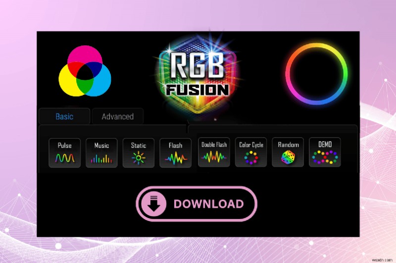 উইন্ডোজে RGB ফিউশন 2.0 ডাউনলোড এবং ইনস্টল করুন - ধাপে ধাপে নির্দেশিকা
