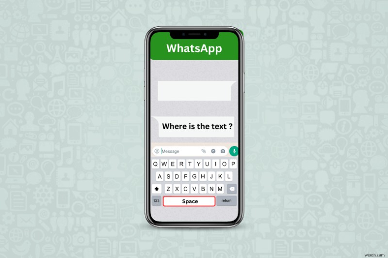 WhatsApp iPhone এ ফাঁকা বার্তা পাঠান:সহজ পদক্ষেপ এবং টিপস 