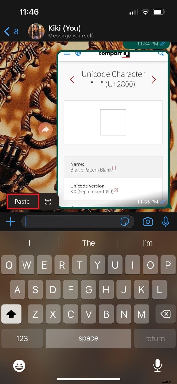 WhatsApp iPhone এ ফাঁকা বার্তা পাঠান:সহজ পদক্ষেপ এবং টিপস 