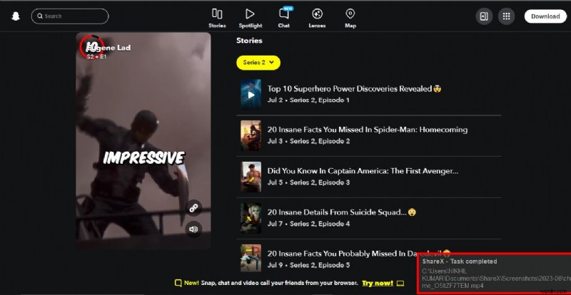 Snapchat গল্পগুলি সংরক্ষণ করুন:Android এবং PC এর জন্য ধাপে ধাপে নির্দেশিকা৷ 