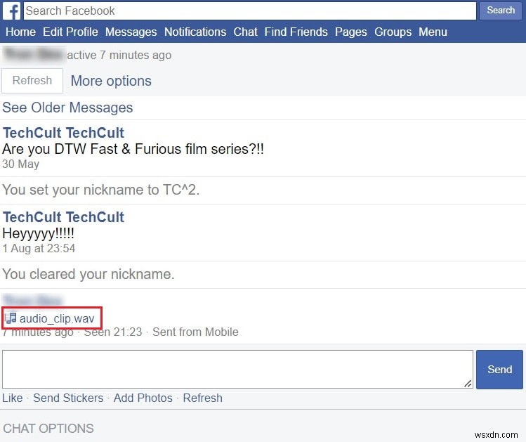 Facebook মেসেঞ্জার থেকে সহজেই অডিও সংরক্ষণ করুন:একটি ধাপে ধাপে নির্দেশিকা 