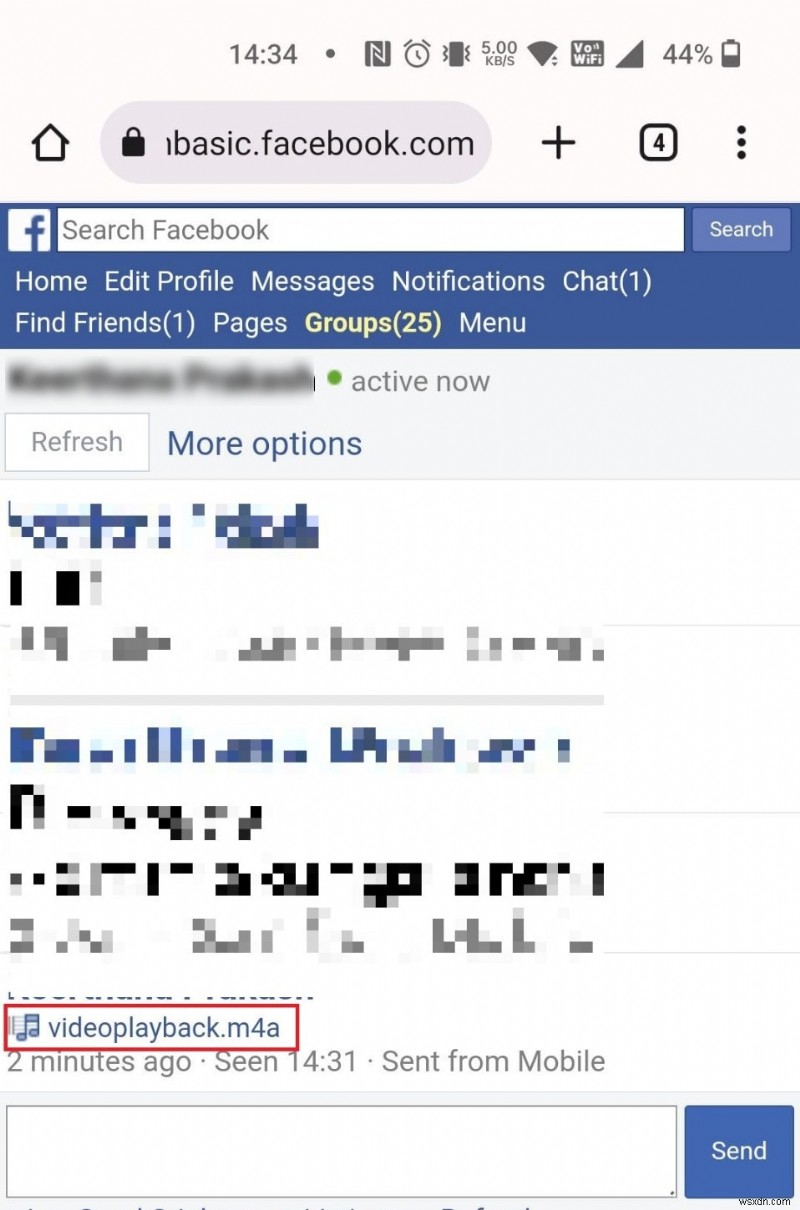 Facebook মেসেঞ্জার থেকে সহজেই অডিও সংরক্ষণ করুন:একটি ধাপে ধাপে নির্দেশিকা 