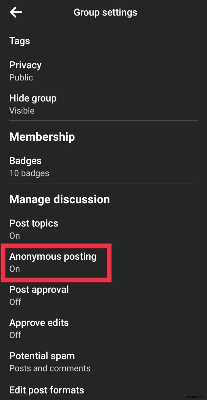 Android-এ Facebook গ্রুপগুলিতে বেনামী পোস্টিং সক্ষম করুন - ধাপে ধাপে নির্দেশিকা৷