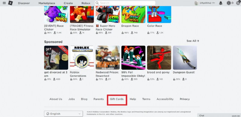 ধাপে ধাপে নির্দেশিকা:আপনার Roblox উপহার কার্ড রিডিম করা
