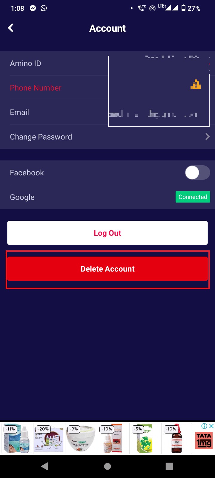 আপনার অ্যামিনো অ্যাকাউন্ট স্থায়ীভাবে মুছে ফেলার জন্য ধাপে ধাপে নির্দেশিকা 