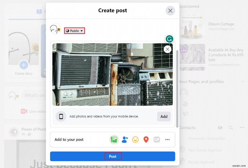 Facebook-এ একটি গ্যারেজ বিক্রয় পোস্ট করুন:দ্রুত এবং সহজ পদক্ষেপ 
