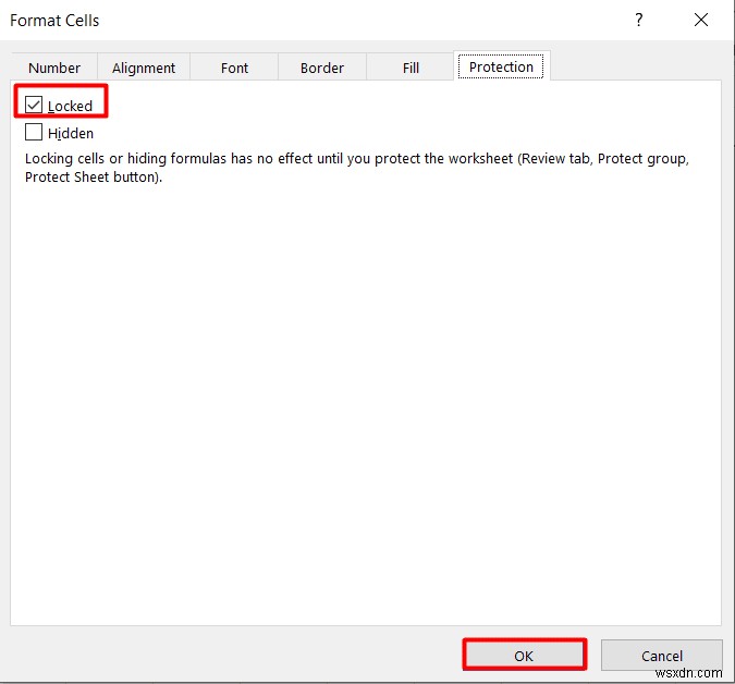 সম্পূর্ণ শীট লক না করেই Excel 2010/2016-এ পৃথক সেলগুলি সুরক্ষিত করুন