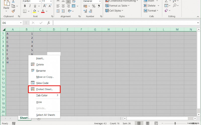 সম্পূর্ণ শীট লক না করেই Excel 2010/2016-এ পৃথক সেলগুলি সুরক্ষিত করুন