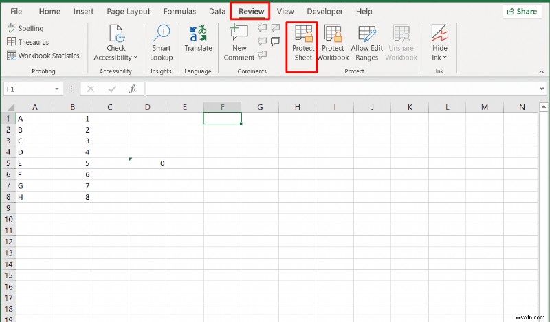 সম্পূর্ণ শীট লক না করেই Excel 2010/2016-এ পৃথক সেলগুলি সুরক্ষিত করুন