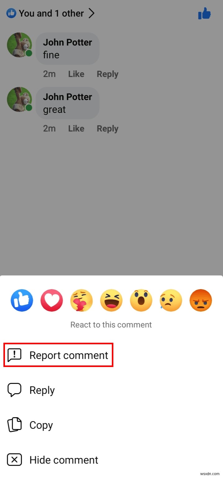 ধাপে ধাপে নির্দেশিকা:কিভাবে Facebook এ একটি মন্তব্য রিপোর্ট করবেন