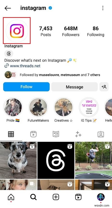 নিরাপদে Instagram প্রোফাইল ছবি ডাউনলোড করার জন্য ধাপে ধাপে নির্দেশিকা 
