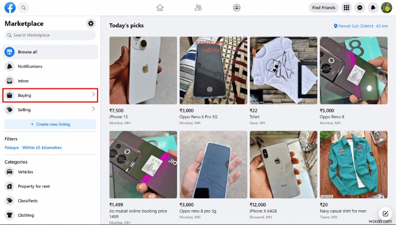 Facebook মার্কেটপ্লেসে আপনার সংরক্ষিত আইটেমগুলি সহজেই অ্যাক্সেস করুন৷