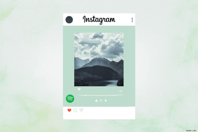 একটি কাস্টম পটভূমি - সহজ টিউটোরিয়াল সহ Instagram গল্পগুলিতে একটি Spotify গান শেয়ার করুন
