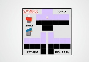 Roblox-এ কাস্টম শার্ট তৈরি করুন:একটি ধাপে ধাপে নির্দেশিকা 