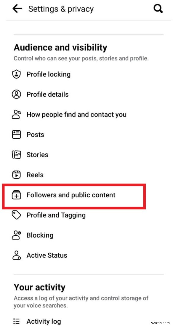 Facebook অ্যাপে আপনি কাকে অনুসরণ করছেন তা খুঁজে বের করুন – ধাপে ধাপে নির্দেশিকা 