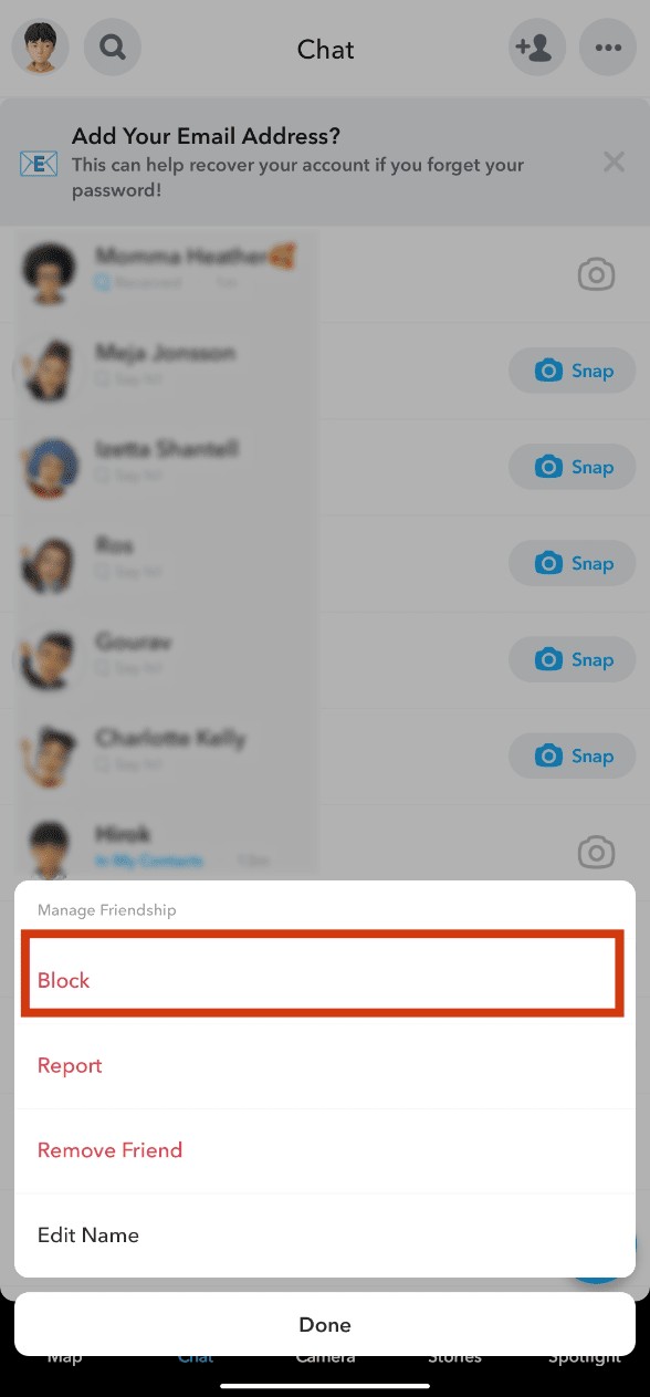 স্ন্যাপচ্যাটে সহজেই গল্পের দৃশ্যমানতা পুনরুদ্ধার করুন:লোকেদের অবরোধ মুক্ত করা সহজ 