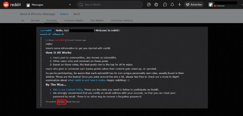 আপনার Reddit ইনবক্স পরিষ্কার করুন:বার্তা মুছে ফেলার জন্য একটি ধাপে ধাপে নির্দেশিকা 