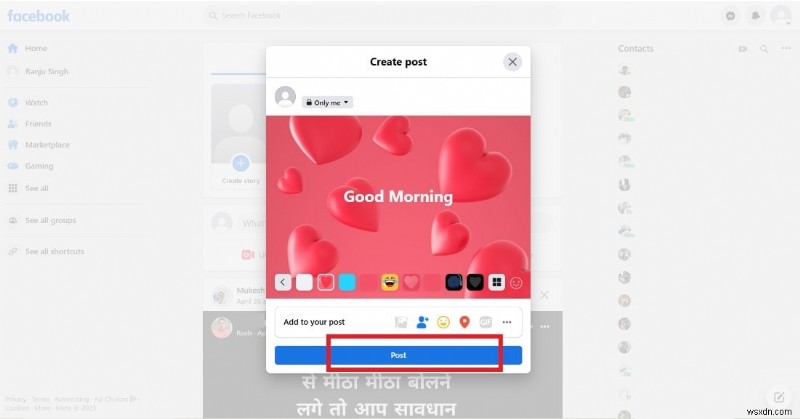আপনার ফেসবুক পোস্টগুলি উন্নত করুন:চোখ ধাঁধানো পটভূমি যোগ করার সহজ উপায়৷ 