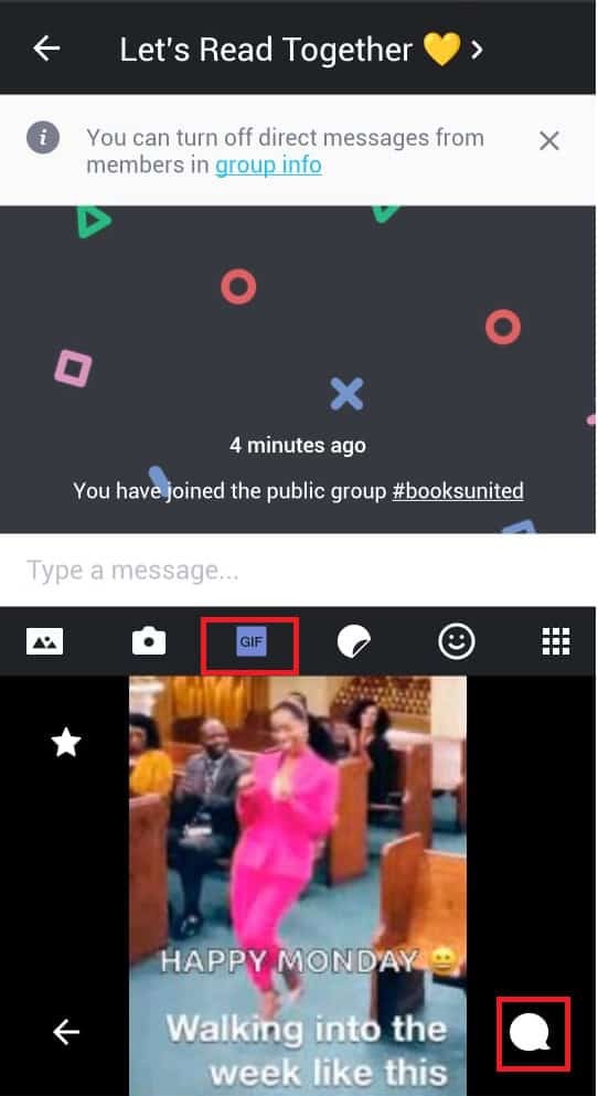 Kik Android-এ কাস্টম GIF পাঠান - ধাপে ধাপে নির্দেশিকা