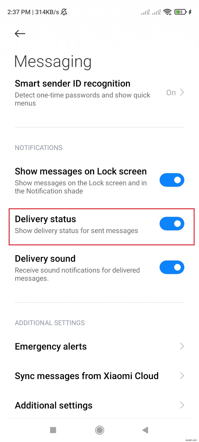আপনার Android টেক্সট পড়া হয়েছে কিনা চেক করুন
