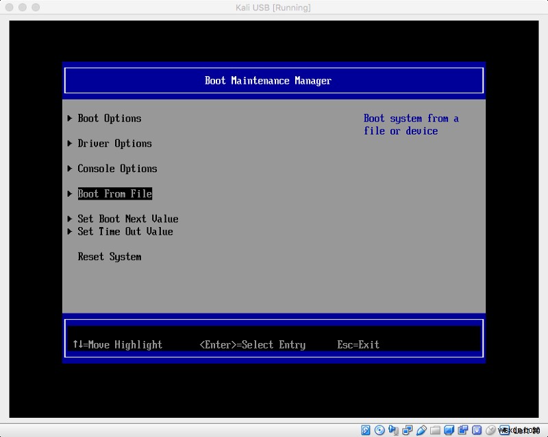 Mac এ EFI বুট সহ একটি USB-এ Kali Linux ইনস্টল করুন:ভার্চুয়ালাইজেশন টিপস সহ ধাপে ধাপে নির্দেশিকা 