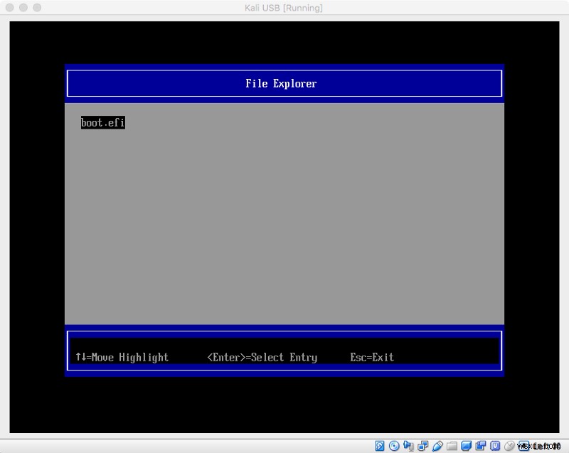 Mac এ EFI বুট সহ একটি USB-এ Kali Linux ইনস্টল করুন:ভার্চুয়ালাইজেশন টিপস সহ ধাপে ধাপে নির্দেশিকা 