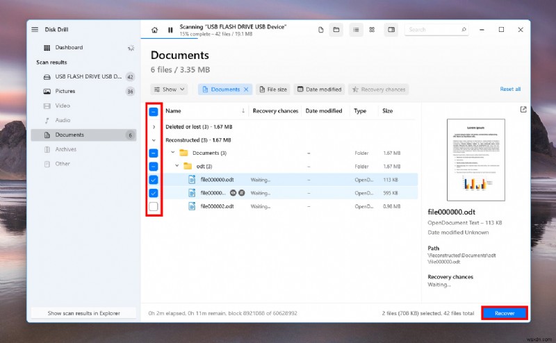 মুছে ফেলা বা অসংরক্ষিত OpenOffice নথি দ্রুত এবং নিরাপদে পুনরুদ্ধার করুন 
