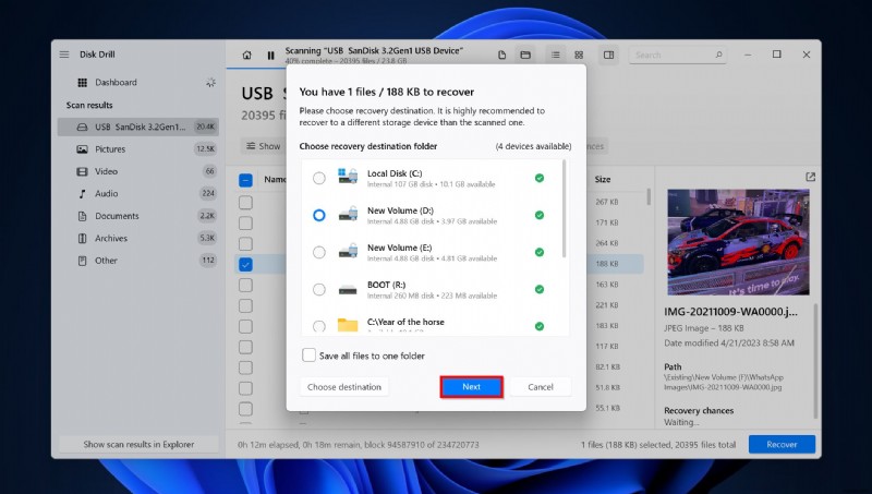 উইন্ডোজে একটি ফরম্যাট করা USB ড্রাইভ থেকে ডেটা পুনরুদ্ধার করুন - বিনামূল্যে, প্রমাণিত পদ্ধতি 