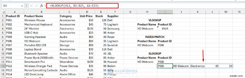 আবিষ্কার করুন কেন XLOOKUP চূড়ান্ত এক্সেল লুকআপ সমাধান 