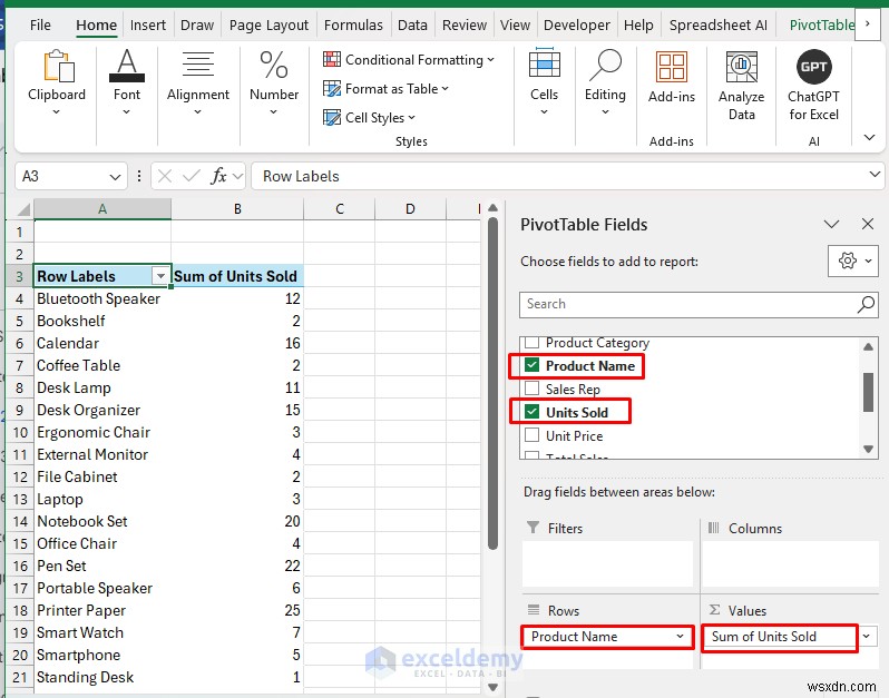 PivotTables এবং Slicers ব্যবহার করে Excel এ রিয়েল-টাইম ইন্টারেক্টিভ ড্যাশবোর্ড তৈরি করুন 