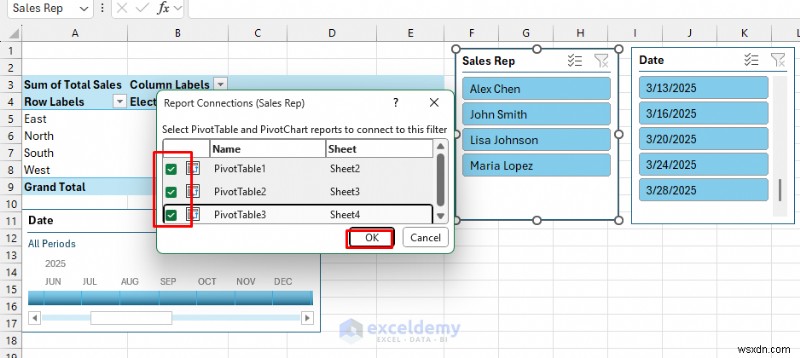 PivotTables এবং Slicers ব্যবহার করে Excel এ রিয়েল-টাইম ইন্টারেক্টিভ ড্যাশবোর্ড তৈরি করুন 