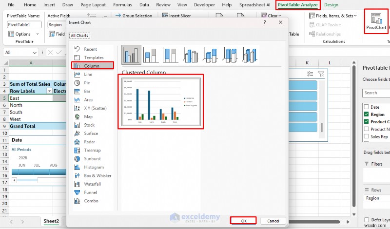 PivotTables এবং Slicers ব্যবহার করে Excel এ রিয়েল-টাইম ইন্টারেক্টিভ ড্যাশবোর্ড তৈরি করুন 