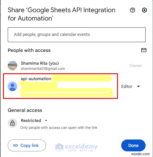 Google Sheets API ইন্টিগ্রেশনের মাধ্যমে আপনার ওয়ার্কফ্লো স্বয়ংক্রিয় করুন 