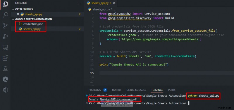 Google Sheets API ইন্টিগ্রেশনের মাধ্যমে আপনার ওয়ার্কফ্লো স্বয়ংক্রিয় করুন 