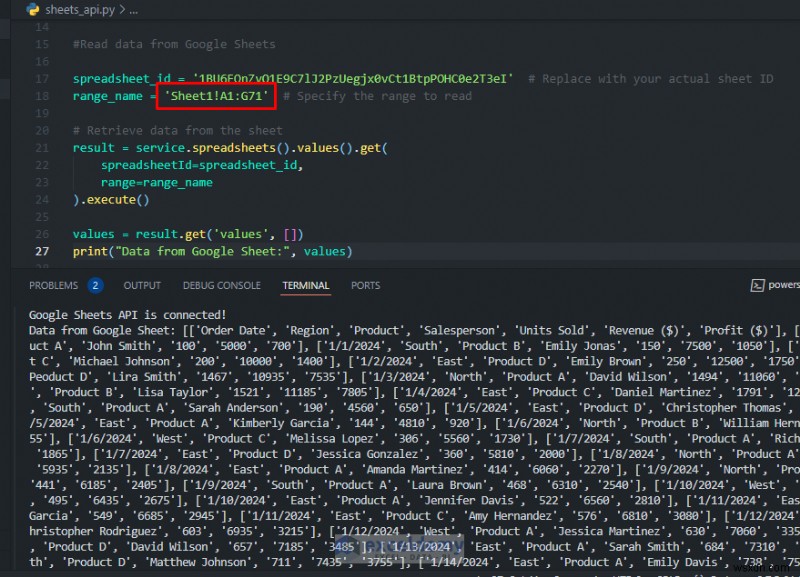 Google Sheets API ইন্টিগ্রেশনের মাধ্যমে আপনার ওয়ার্কফ্লো স্বয়ংক্রিয় করুন 