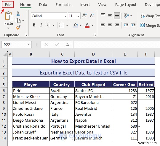 DOC, PDF, CSV, XML, এবং vCard ফরম্যাটে এক্সেল ডেটা রপ্তানি করা সহজ হয়েছে 