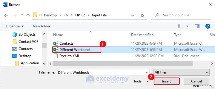 DOC, PDF, CSV, XML, এবং vCard ফরম্যাটে এক্সেল ডেটা রপ্তানি করা সহজ হয়েছে 