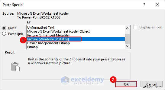 DOC, PDF, CSV, XML, এবং vCard ফরম্যাটে এক্সেল ডেটা রপ্তানি করা সহজ হয়েছে 