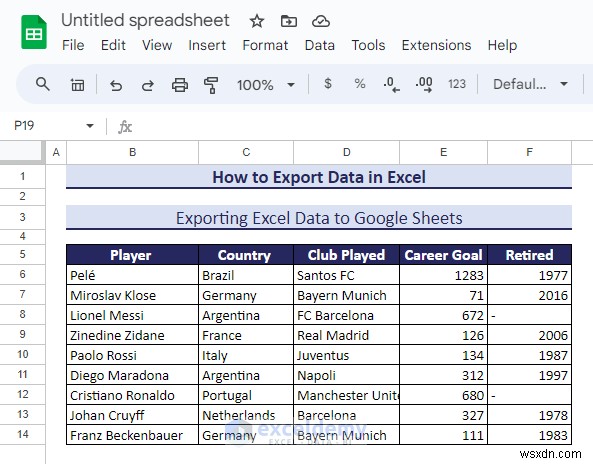 DOC, PDF, CSV, XML, এবং vCard ফরম্যাটে এক্সেল ডেটা রপ্তানি করা সহজ হয়েছে 