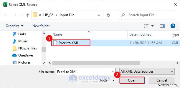 DOC, PDF, CSV, XML, এবং vCard ফরম্যাটে এক্সেল ডেটা রপ্তানি করা সহজ হয়েছে 
