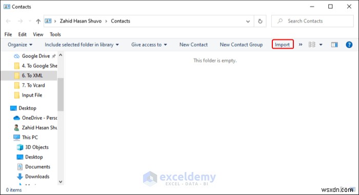 DOC, PDF, CSV, XML, এবং vCard ফরম্যাটে এক্সেল ডেটা রপ্তানি করা সহজ হয়েছে 